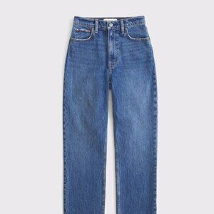 A&F Ultra High Rise 90's Straight Jean - 28/6